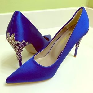 NEW BigTree Women Metallic Embellished Pumps/Heels